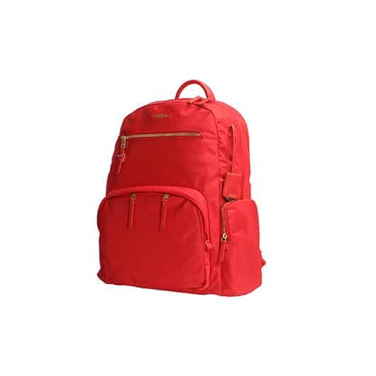 backpack on pure white background