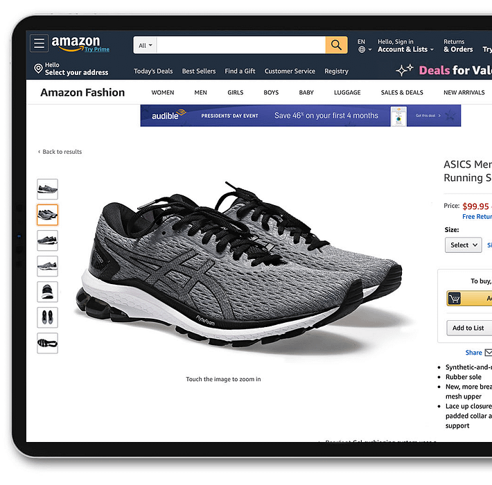 como hacer fotos para tienda online - foto zapatos Amazon, fotografia de calzado