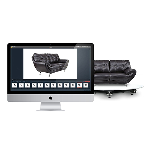 software-controlled solutions for furniture photography