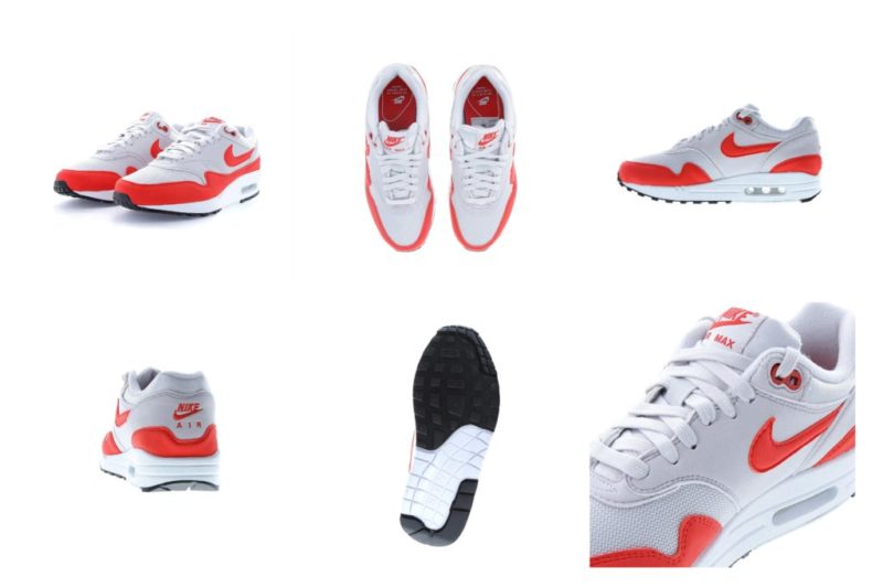 Nike Air Max shoes with 6 views on online store