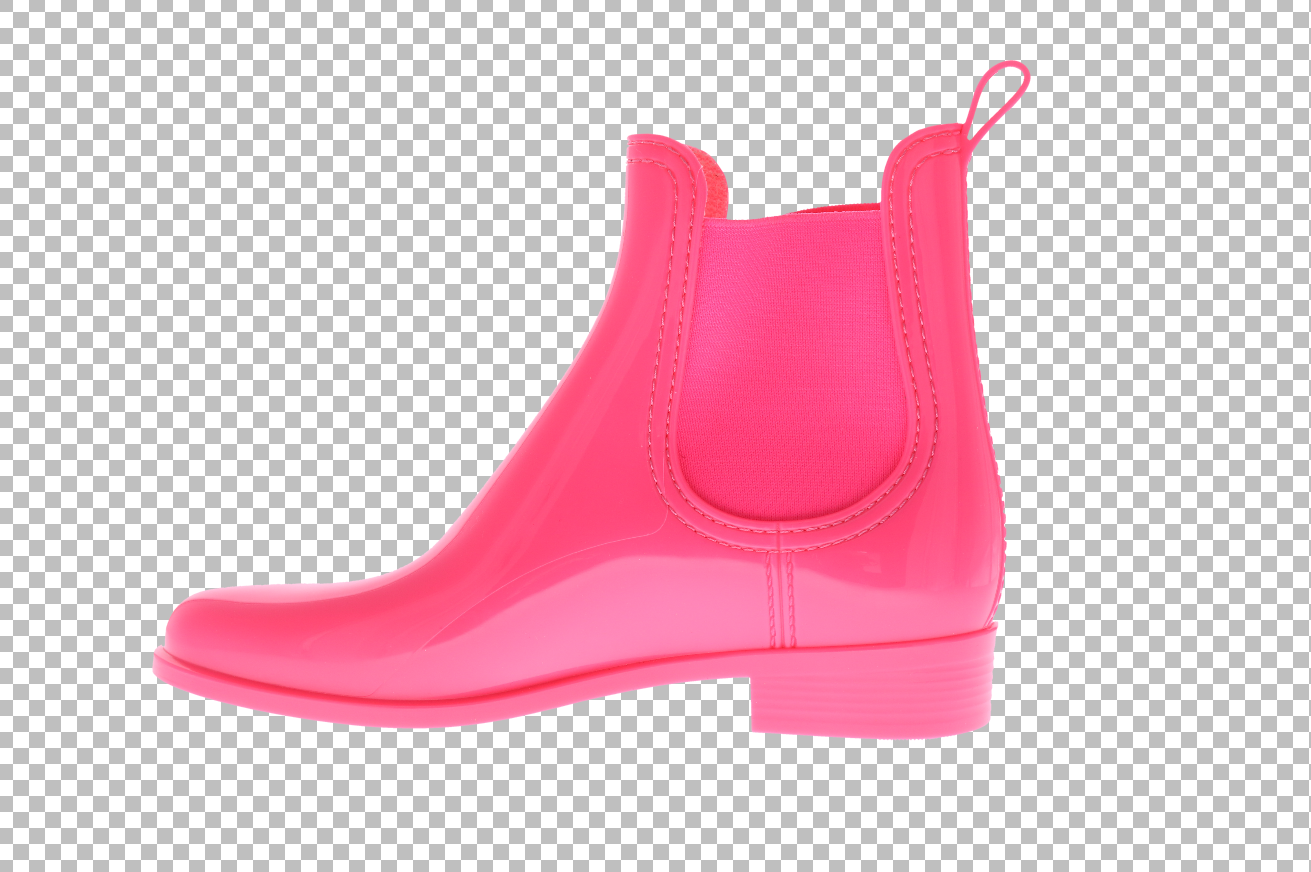 automatically create a transparent PNG file for rain boots with Autopng
